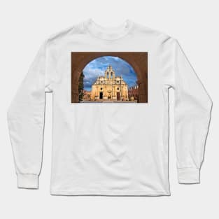 Arkadi monastery - Crete Long Sleeve T-Shirt